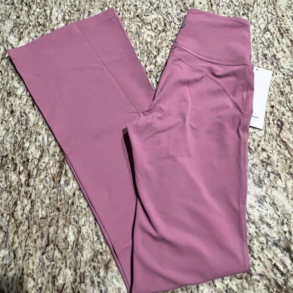 💗GET 20% OFF💗 NWT Lululemon Groove SHR Flared Pant *Nulu - Velvet Dust - Picture 2 of 11